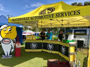 Alstonville Automotive Service Pic 3 - Trade stand at the North Coast Street Machines Show and Shine in Ballina