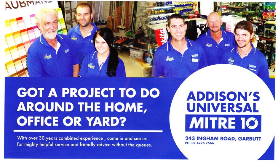 Addison's Universal Mitre 10 Pic 1