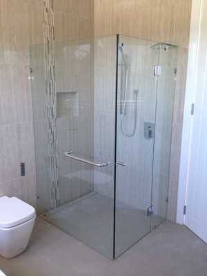 SS Balustrading Pic 4 - Frameless Glass Shower Screens