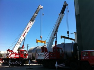 Quicklift Crane Hire Pic 5 - Truck Mounted Slewing Cranes