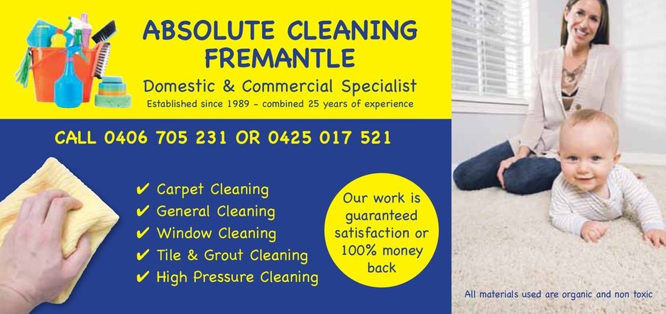 ABSOLUTE CLEANING FREMANTLE Pic 2