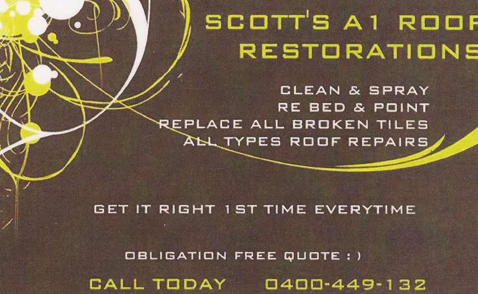 scotts A1 roofrestorations Pic 1 - CALL TODAY FOR A FREE QUOTE