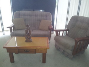 S-P-A-C-E Restore Pic 4 - 2 seater rocking chair