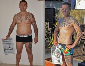 Joel Roberts Fitness Pic 3 - Geoffs before and after shot