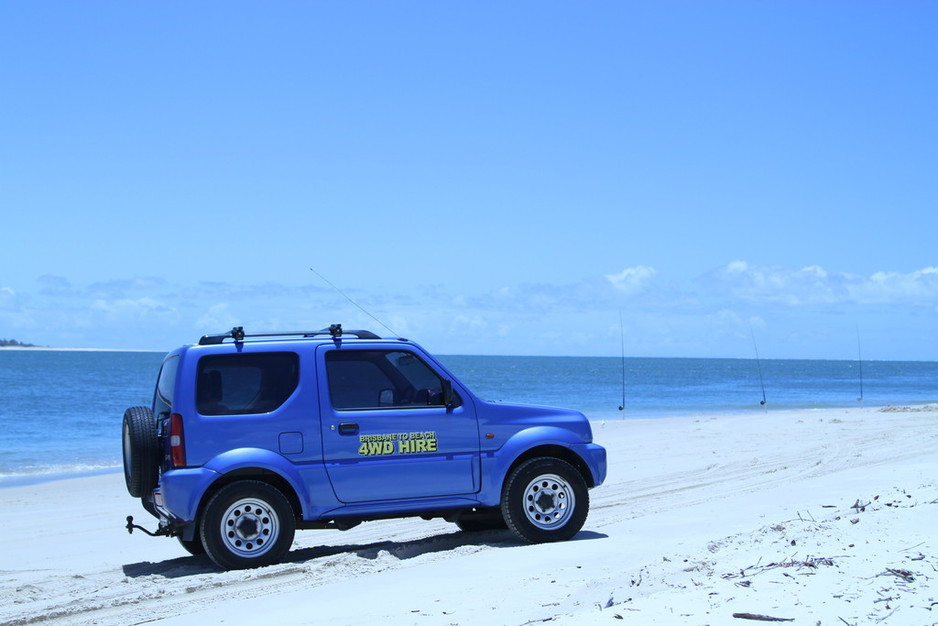 BRISBANE TO BEACH 4WD HIRE Pic 1 - Fishing on Rainbow Beach