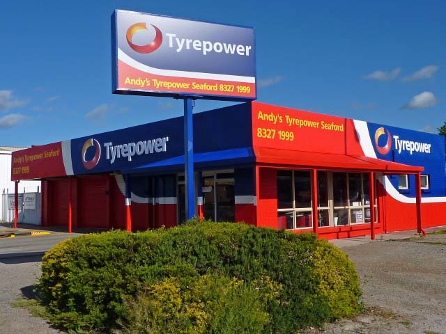 Andy's Tyrepower Seaford Pic 1 - Specialist tyre battery service with Mechanical Repairs at pay less prices Full range of 4WD tyres Inc COOPER and SUV tyres at competitive prices Well known for its customer focus service