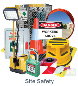 SafetyQuip NSW North East Pic 4 - Site Safety traffic control lighting mirrors matting signage spill control deluge fire safety lockouttagout cylinder safety markerstapes first aid stepsladders etc