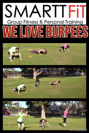 Smartt Fit Pic 3 - We love burpees