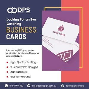 DPS Design Print and Services Pic 3 - best Business Card Service in Liverpool Sydney