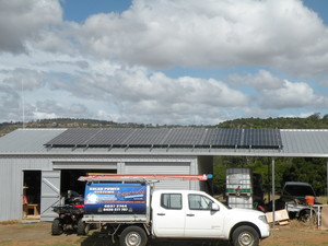 Electrical Sensations Pic 4 - Stand alone offgrid installation at Haden