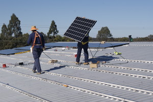 Electrical Sensations Pic 3 - Commercial solar installation in Warwick