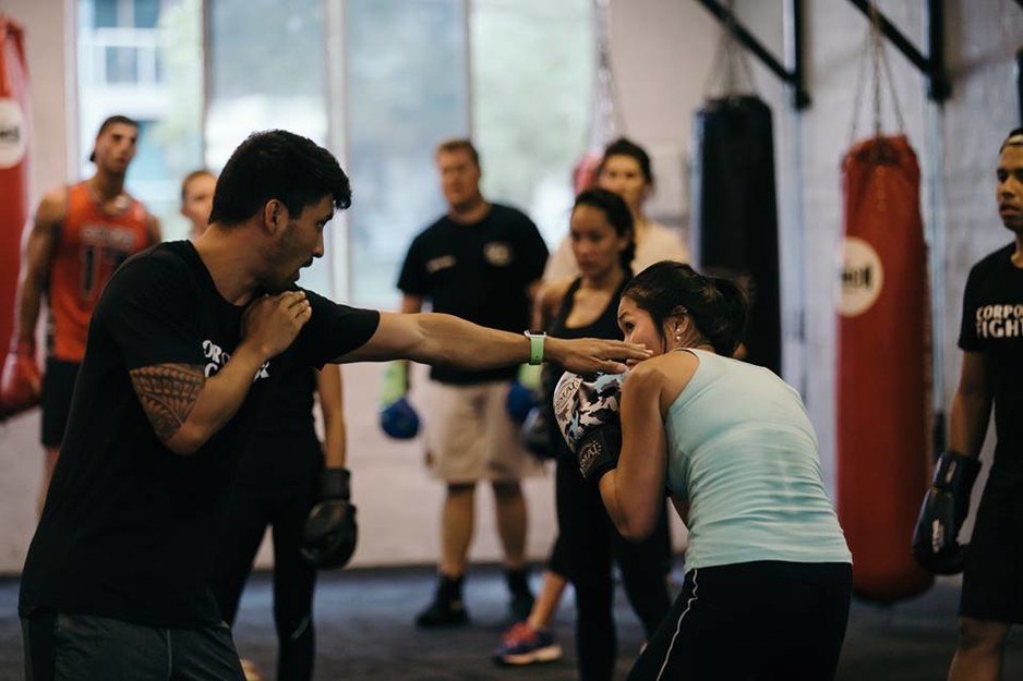 Corporate Fighter Pic 1 - White Collar Boxing Sydney