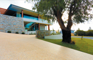 Concrete Driveways Perth Pic 2 - Exposed Aggregate Perth