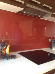 Red Hill Glass Pic 2 - Kitchen Splashbacks