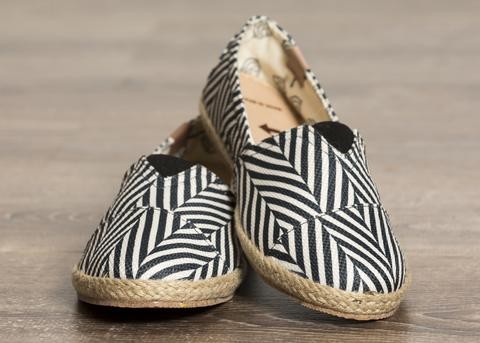 Cosmic Heart Pic 1 - Eco Espadrilles made from Recycled Materials super comfortable Style Name Illusion