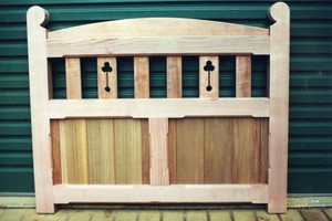 Mark Farrar Custom Joinery Pic 4 - Californian RedwoodWestern Red Cedar entry gate