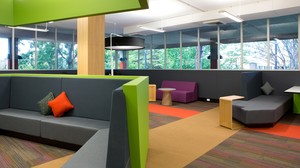 Aspen Commercial Interiors Pic 3 - Custom Seating and Joinery for Education Project