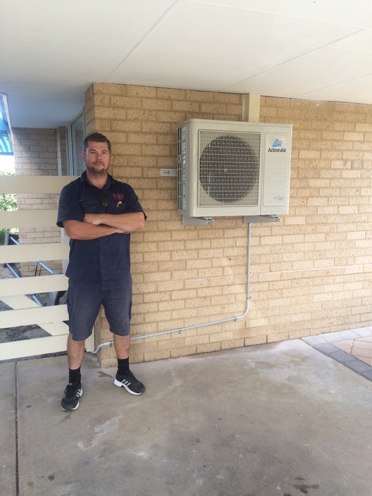 Adam Zoellner Electrical & Air Conditioning Services Pic 1 - Split system air con another happy customer