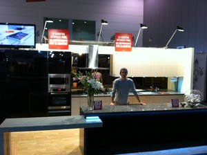 Barton's Handyman Service Pic 2 - Finished kitchen exhibit at the 2012 HIA Homeshow Melbourne