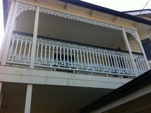 Barton's Handyman Service Pic 5 - Wrought iron trim and balustrading