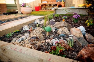 Garden Adventures Family Day Care Pic 4 - Our dinosaur garden