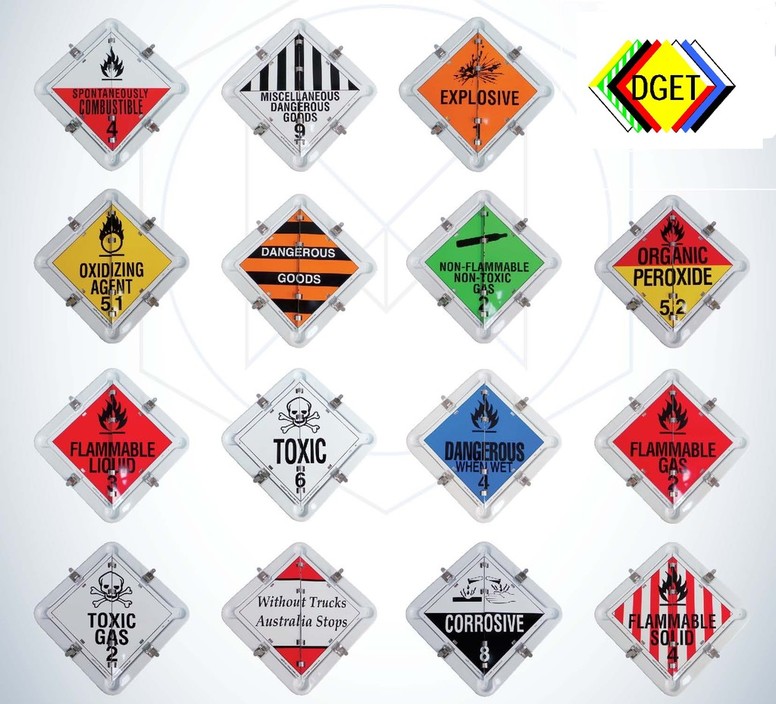 Dangerous Goods Equipment Pic 1 - Dangerous Goods Placards