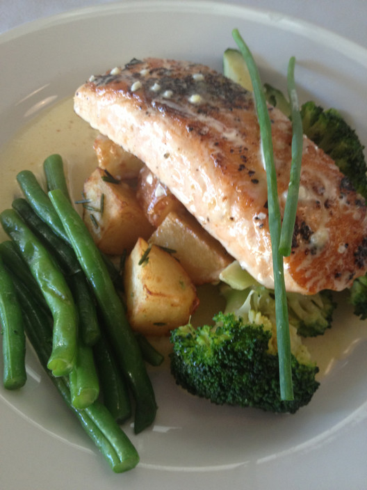 Ibis Styles Tamworth Pic 1 - Salmon dinner