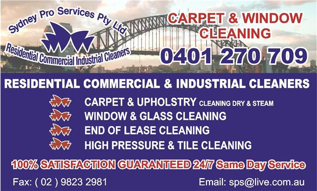 Sydney Pro Services Pty Ltd Pic 1