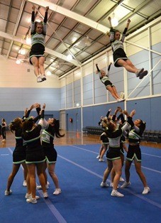 Prestige Cheer Pic 2 - Flying high