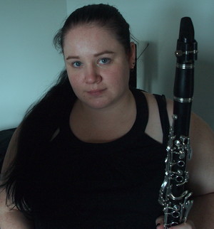 Caitlin's Clarinet Lessons Pic 2 - The teacher Caitlin