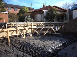 All Boxed Concreting Pty Ltd Pic 2 - Boxing for a raft slab Elwood 2