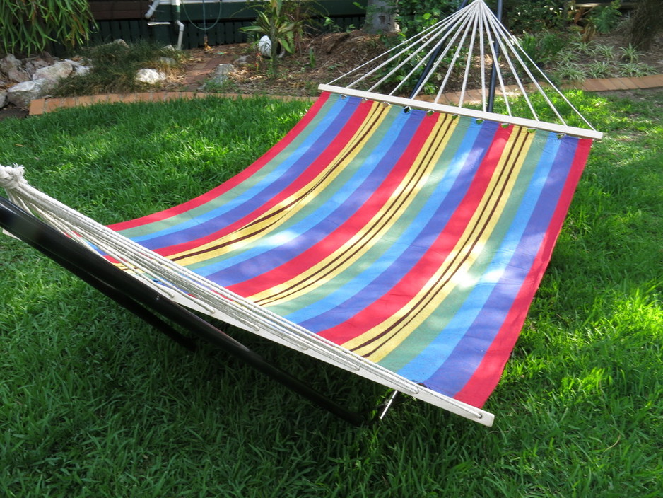 Heavenly Hammocks Pic 1 - 200x150cm Canvas Hammock