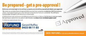 Refund Home Loans Pic 2 - get preapproved for your home loan