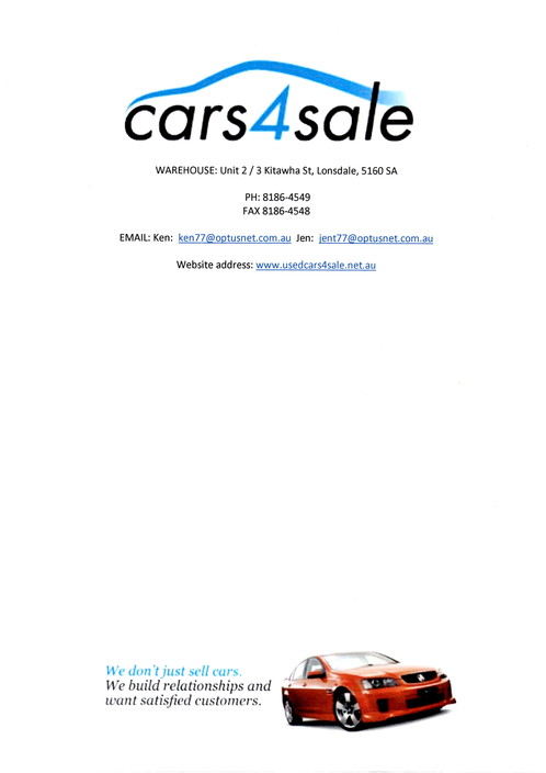 Cars4sale In Lonsdale Adelaide Sa Car Dealers Truelocal