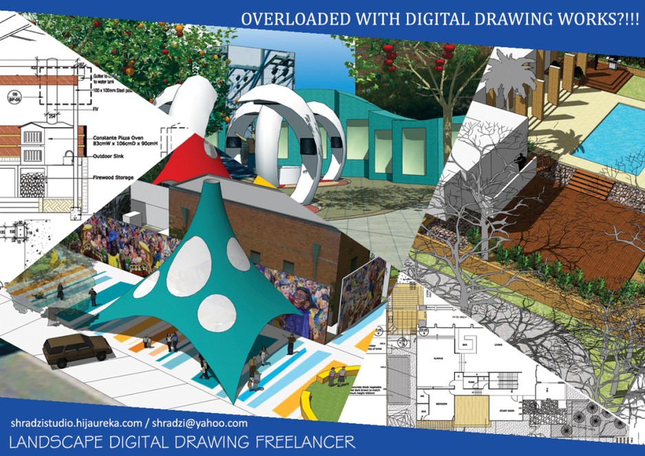 Freelance Landscape digital drawing in Prahran, Melbourne ...