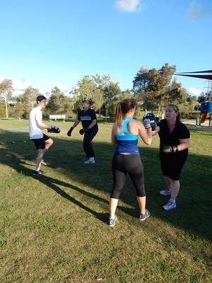 Riseality Fitness Pic 4 - Group boxing