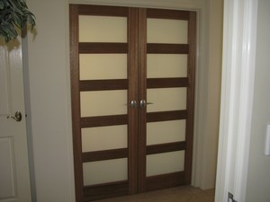 Home Carpentry & Doors Pic 2 - Home Theatre Room Doors