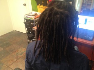 African Hair Braids Pic 2 - Kuei started these dreadlocks at African Hair Braids Coffs Harbour