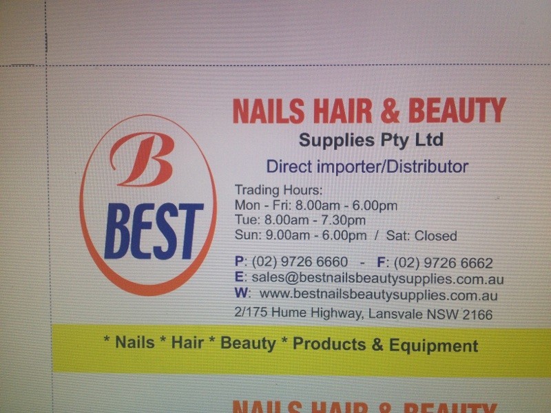 BEST NAILS AND BEAUTY SUPPLY Pic 1