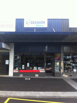 The Locksmiths Store Pic 2 - Shop located in town center