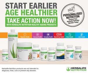 Herbalife Independent Distributor Pic 4 - Age Healthier with Herbalife nutrition