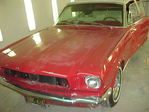 Auto Paint Restorers Pic 3 - ford mustang work in progress