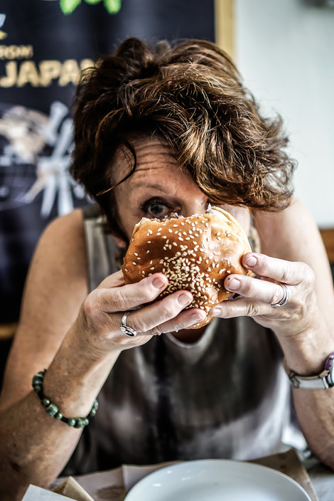 Ume Restaurant Pic 1 - Granny stealing all the burgers