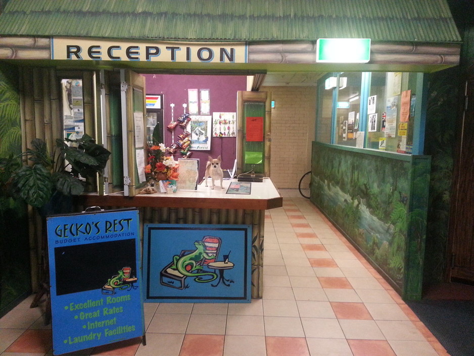 Gecko's Rest Budget Accommodation & Backpackers Pic 1 - Reception