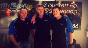 South East Motor Traders Pic 2 - Saturday CrewSean Duffy David Rundle and Jamie Rundle