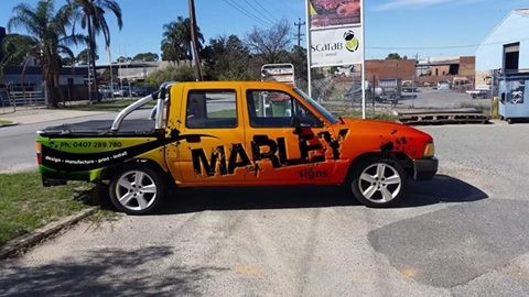 Marley Signs Pic 1 - vehicle signage