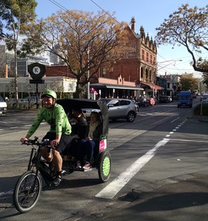 Melbourne Bike Cabs Pic 4 - Fitzroy tour