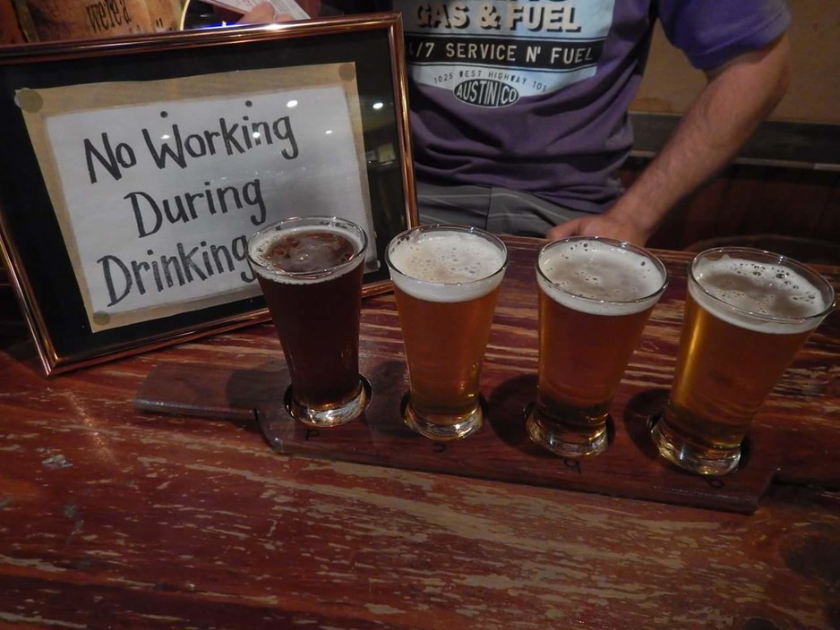 Granite Belt Brewery & Retreat Pic 1 - beer paddle