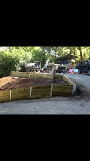 Ben's Quality Carpentry Pic 1 - Retaining wall