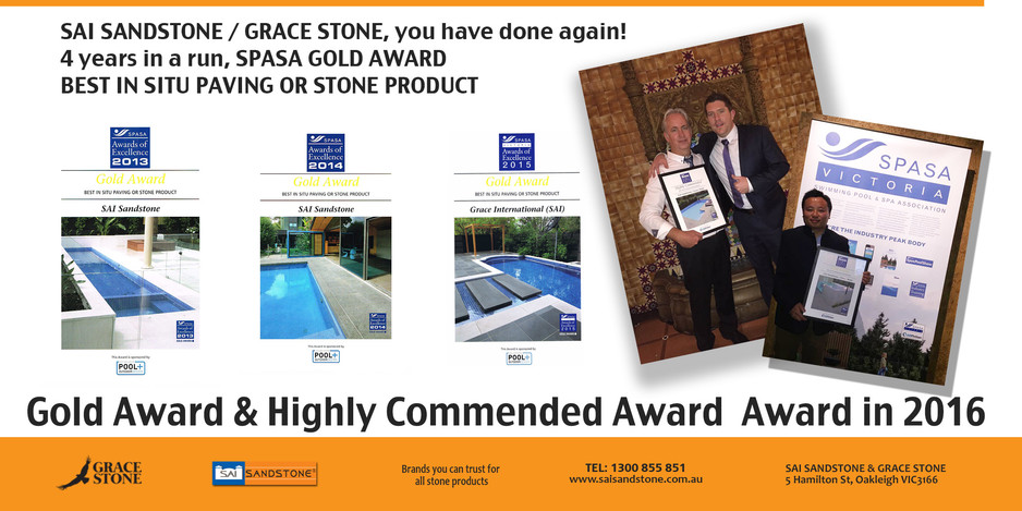 Sai Sandstone Pic 1 - SAI SANDSTONE best natural stone products supplier in sandstone granite bluestone travertine tile and pavers 4 Years in a row of Gold Award Winner